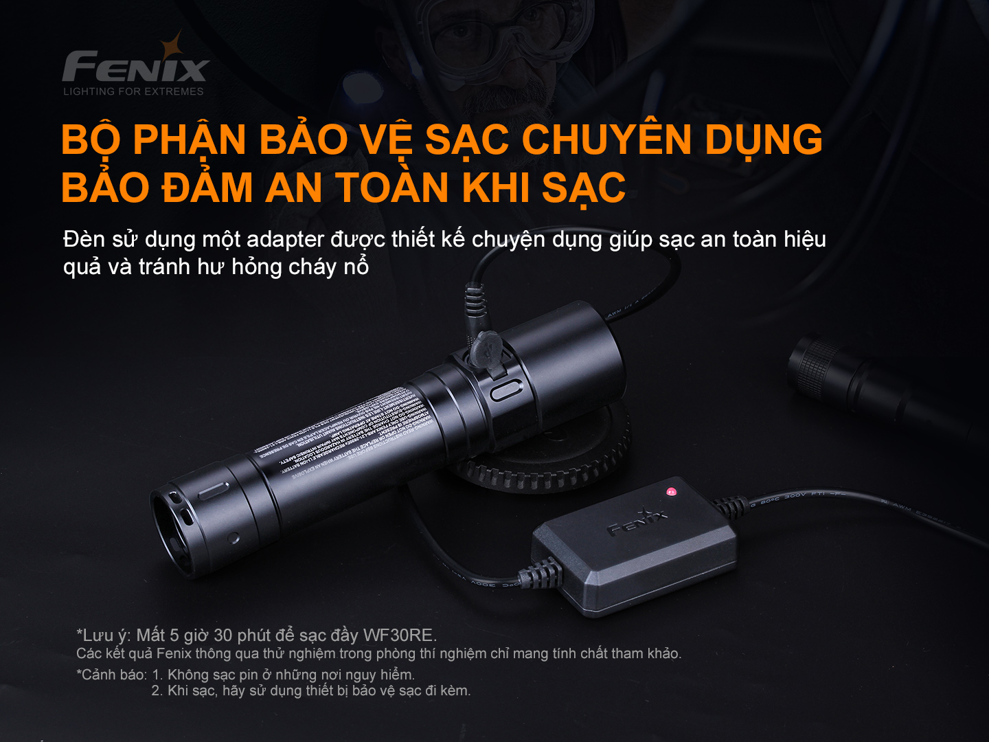 Cổng sạc DC đi kèm nắp cao su bảo vệ chuyên dụng chống bụi và nước