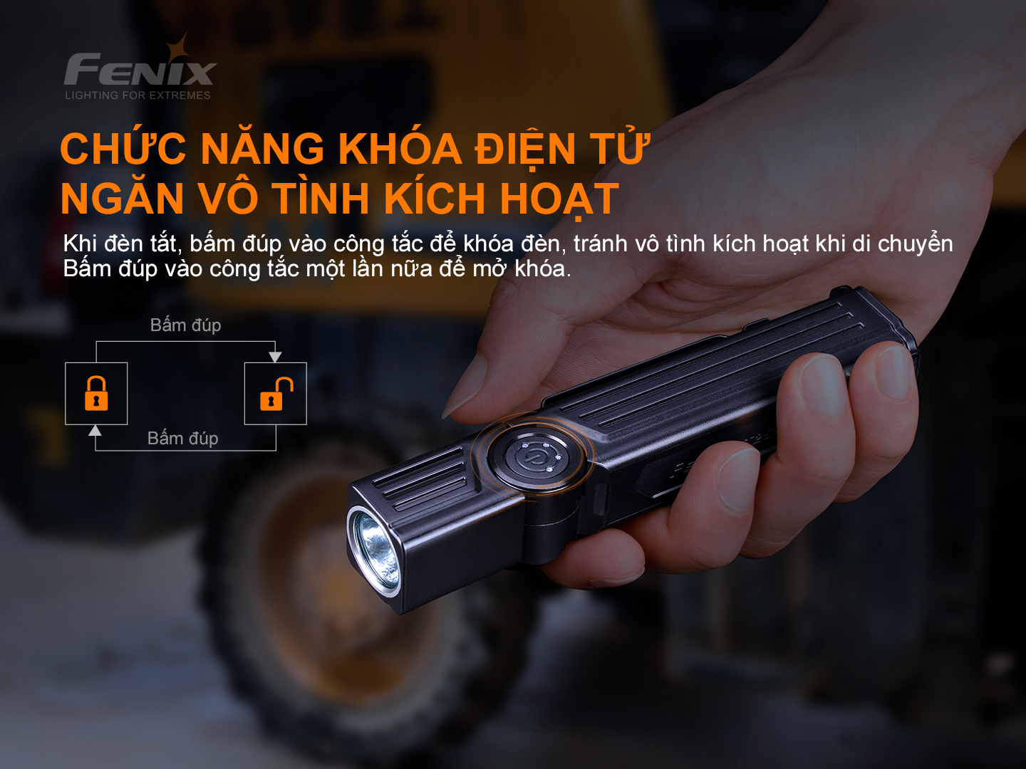 Chức năng khóa điện tử