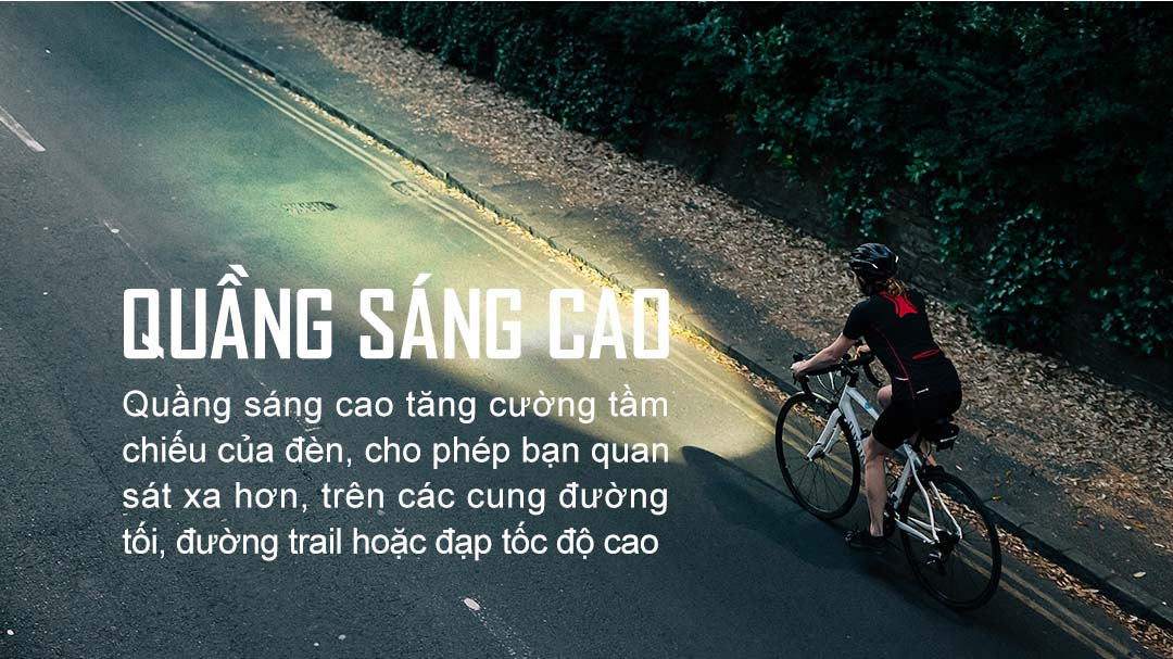 Pha cao của Đèn xe đạp MAGICSHINE EVO 1700SD