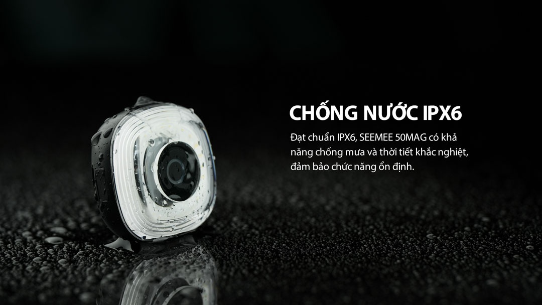 MAGICSHINE SEEMEE 50MAG có khả năng chống nước IPx6