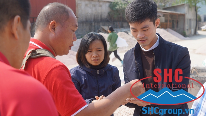 đối tác kiểm tra chất lượng sỏi hồng