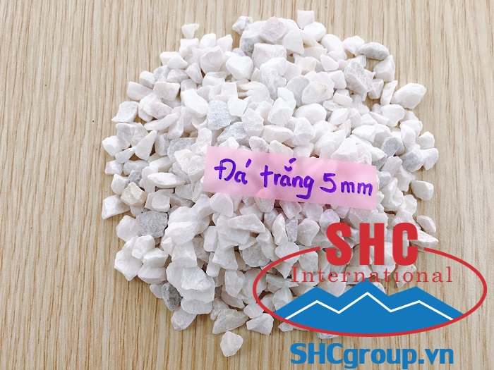 đá hạt trắng 5mm