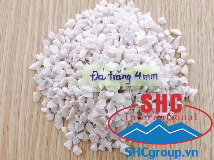 đá hạt trắng 4mm