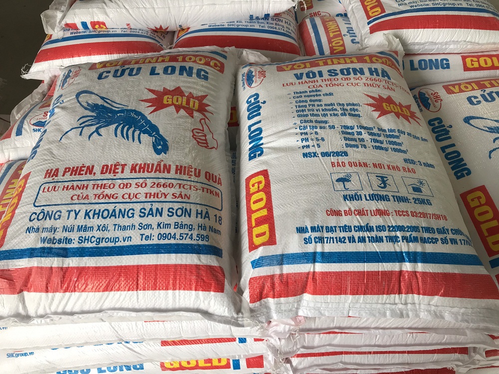 Vôi xay nóng Cửu Long Gold