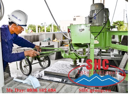 quy trình sản xuất gạch terrazzo