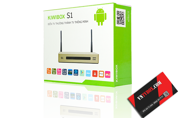 Android TV Box Kiwibox S1 rẻ nhất hiện nay