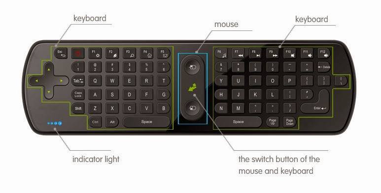 Air Mouse Keyboard Measy Mini RC11