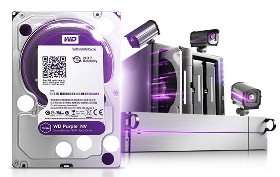 ổ cứng wd cho hệ thống camera quan sát nvr