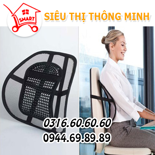 Tấm lưới đệm tựa lưng Sit Right tiện dụng bảo vệ cột sống dân văn phòng