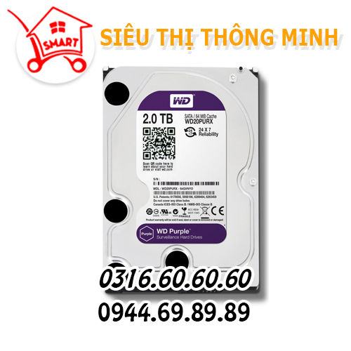 Ở cứng WD 2.0 TB