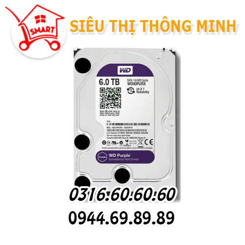 Ổ cứng WD 6.0TB