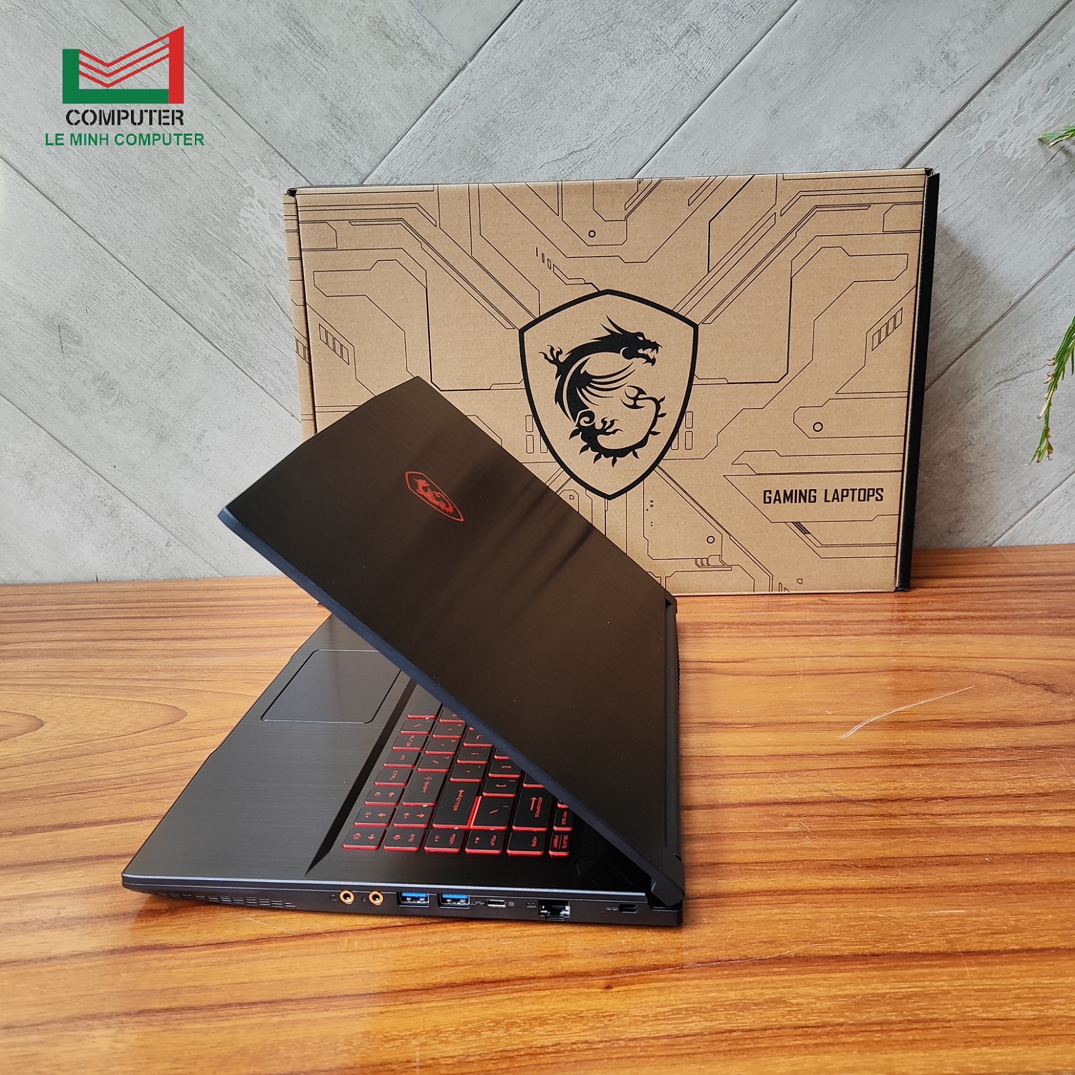 Laptop New MSI Gaming GF63 Core i5-12450H / RAM 8GB/ SSD 1TB NVME/ RTX 2050 4GB 15.6'' FHD IPS 144hz / WINDOWS 11/ BLACK