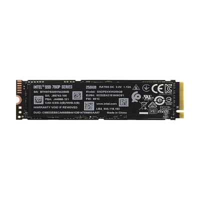 SSD M.2 NVMe INTEL® 760Pro  256GB, PCIe New Full Box Chính Hãng