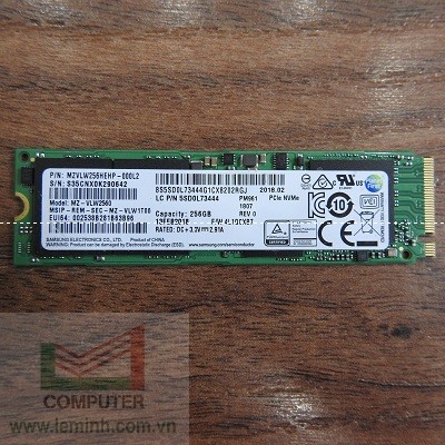 SSD Samsung PM961 256GB M.2 PCIe NVMe  MZVLW256HEHP (1khe)