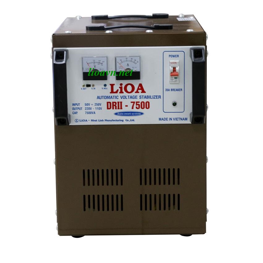 ổn áp lioa 7.5kva DRII-7500 - lioavn.net