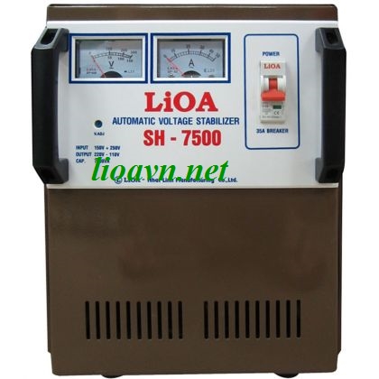 ổn áp lioa 7,5kva  SH-7500 - lioavn.net