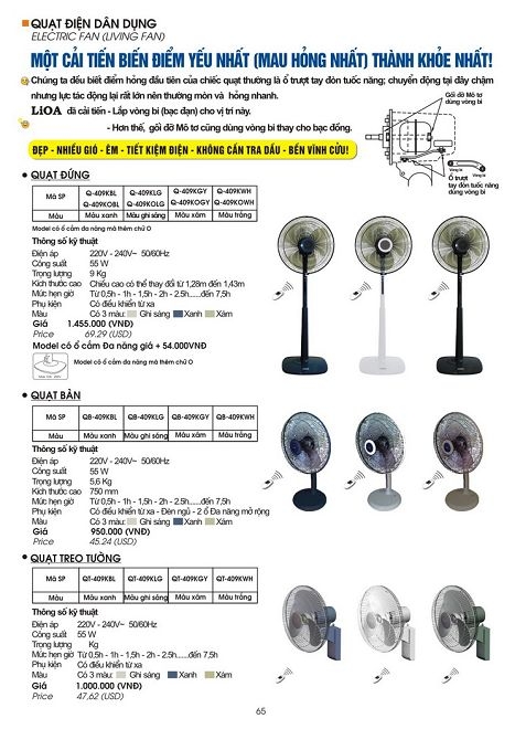 quạt cây dận dụng lioa-lioavn.net