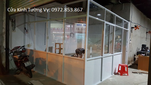 Thi công vách nhôm kính trong thành phố hcm