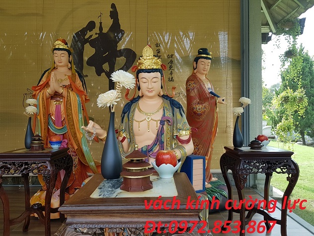 vách kính cường lực