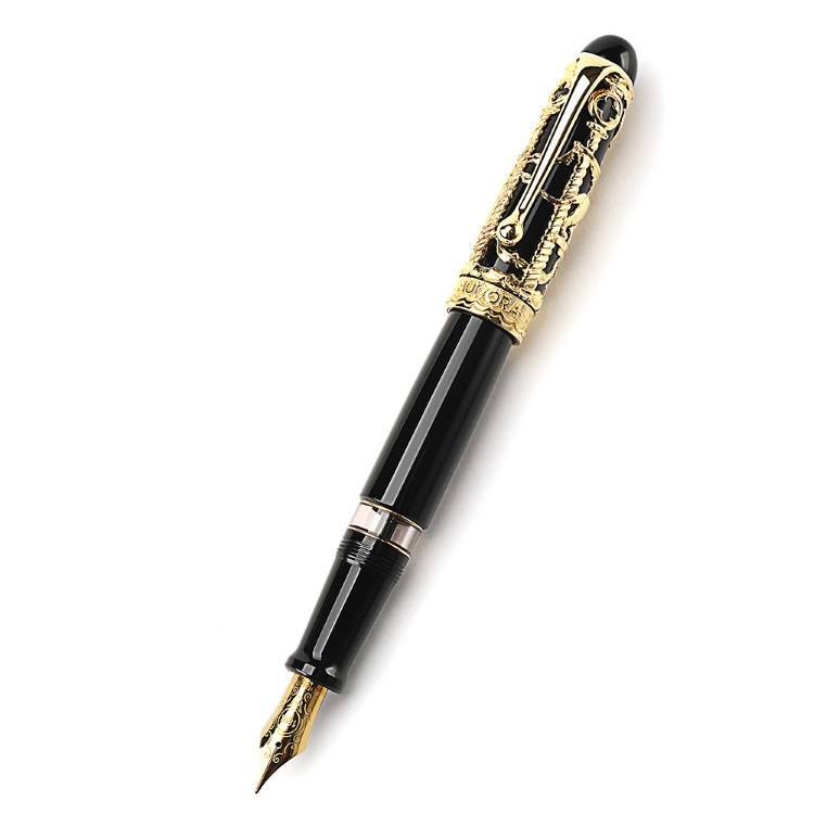 Bút máy Aurora Limited Edition Venezia Black Gold Plated