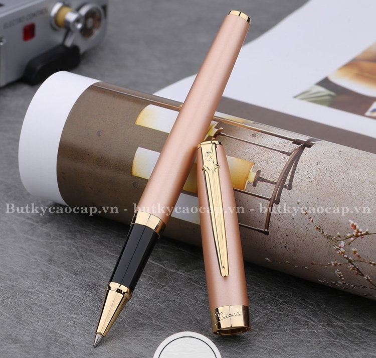 Bút dạ bi Picasso 717 màu hồng