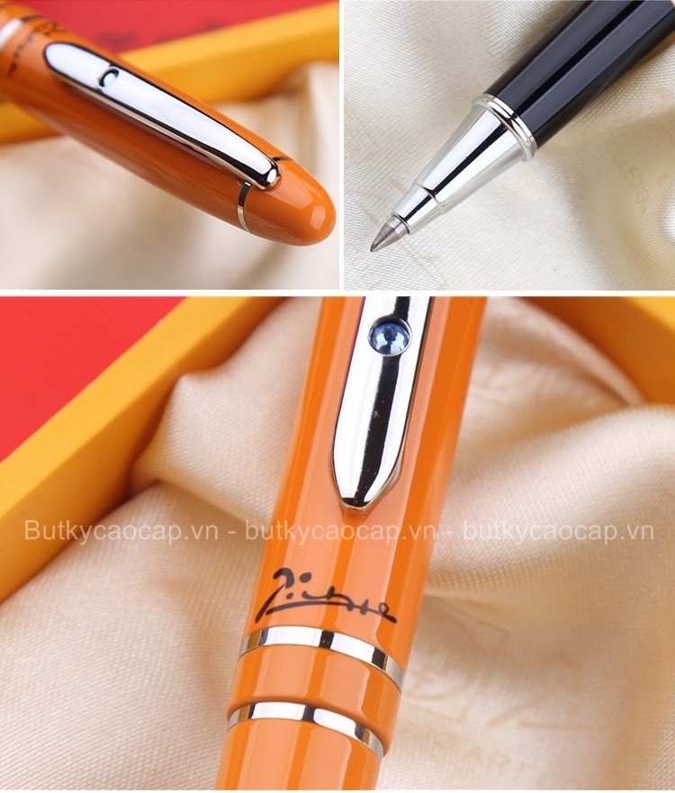 Thiết kế bút dạ bi Picasso PS-608 màu cam
