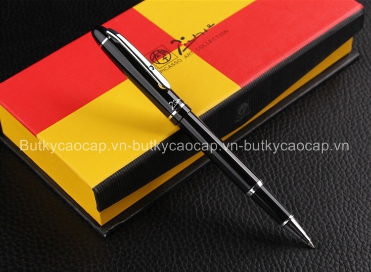 Bút dạ bi Picasso PS-608 màu đen