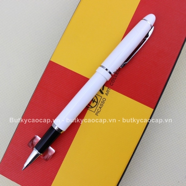 Bút dạ bi Picasso PS-608 màu trắng