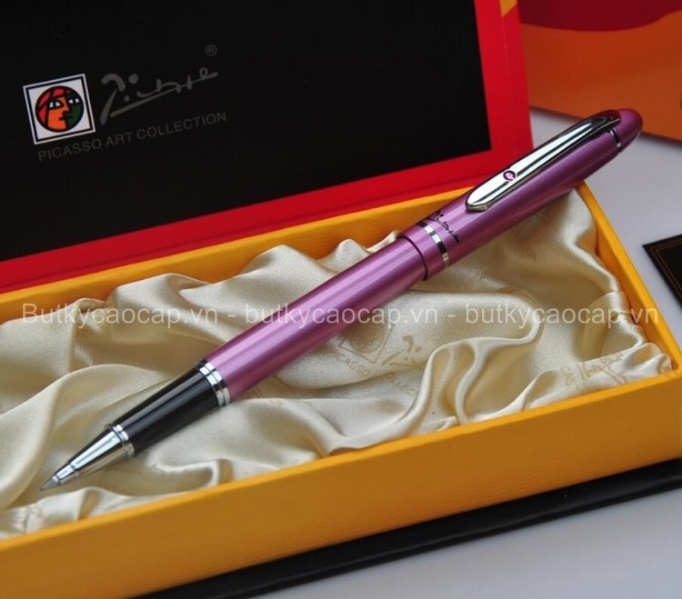 Bút dạ bi Picasso PS-608 màu tím