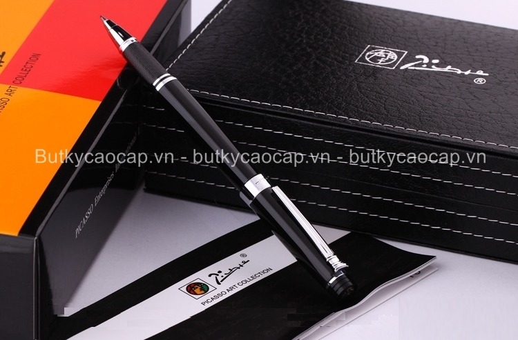 Bút dạ bi cao cấp Picasso PS-917 (RBK) và hộp đựng