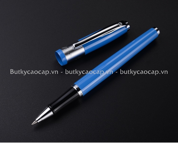 Chi tiết thiết kế bút cao cấp picasso 923 màu xanh