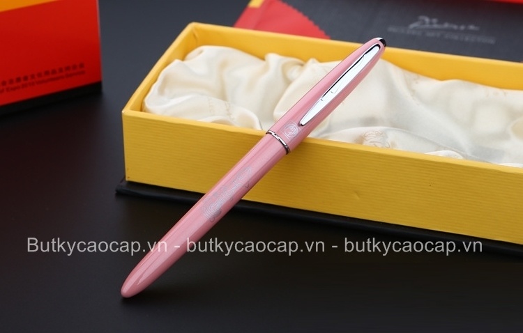 Bút dạ bi cao cấp Picasso PS-606 màu hồng