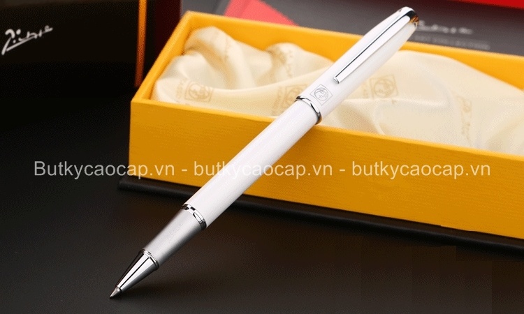 Bút dạ bi cao cấp Picasso PS-916 màu trắng