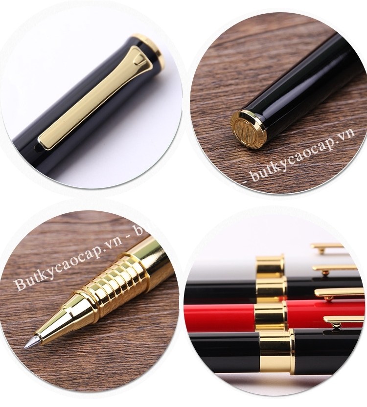 Chi tiết thiết kế bút kim loại đẹp làm quà tặng 104R