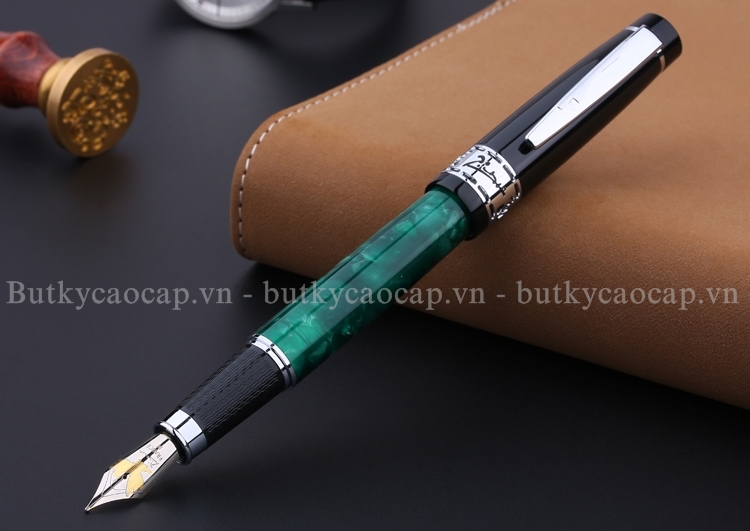 Bút máy Picasso 915 màu xanh