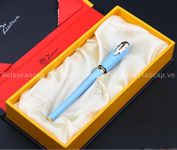 Bút dạ bi cao cấp Picasso PS-986 màu xanh