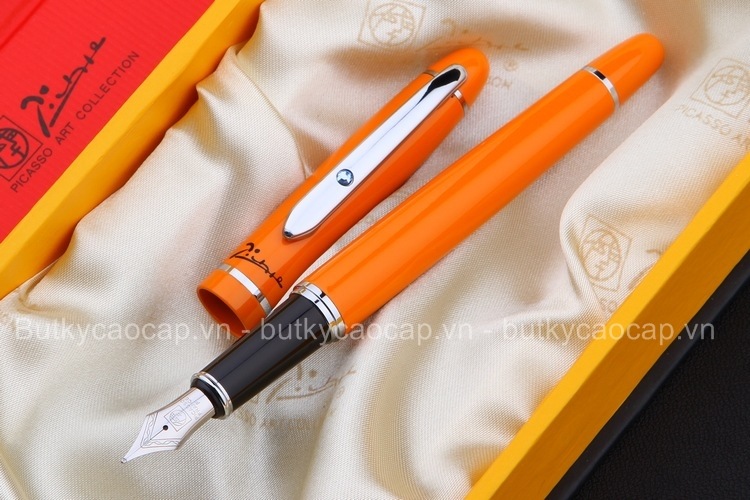 Bút máy Picasso PS-608 màu cam