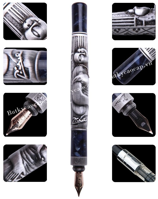 Chi tiết thiết kế bút máy cao cấp Picasso 88