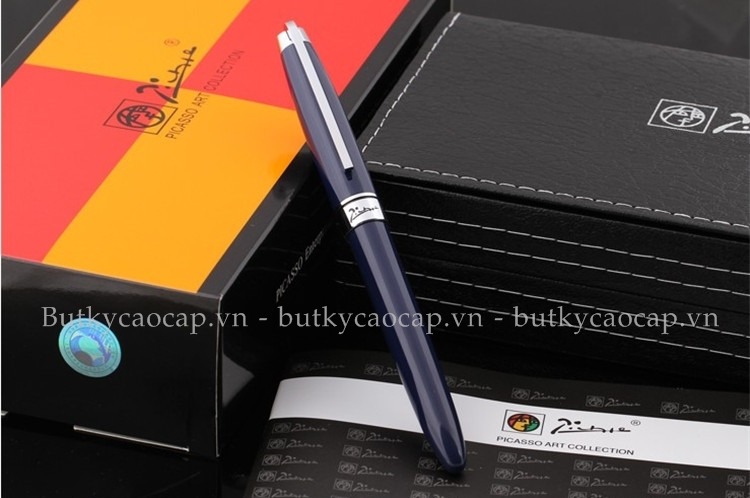Bút máy cao cấp Picasso 912 màu xanh cùng hộp đựng