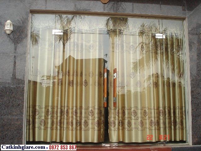 Mẫu cửa kính cường lực đẹp CK02 Mẫu cửa kính cường lực đẹp CK02