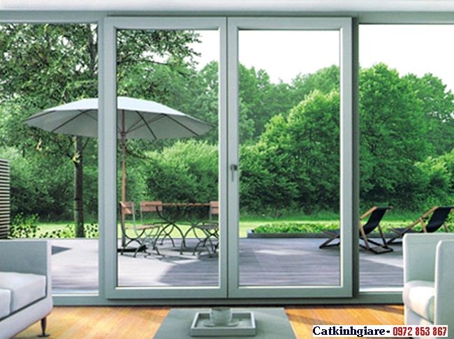 Mẫu cửa nhôm kính cao cấp KN06 Mẫu cửa nhôm kính cao cấp KN06