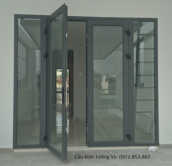 cửa nhôm singfa 2 cánh
