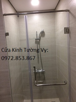 vách tắm kính