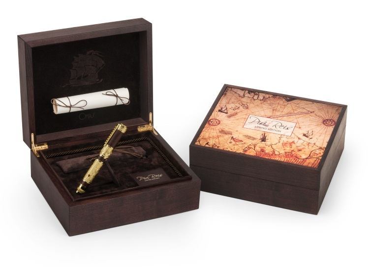 Bút cao cấp Omas Limited Edition Piri Reis Sterling Silver Yellow