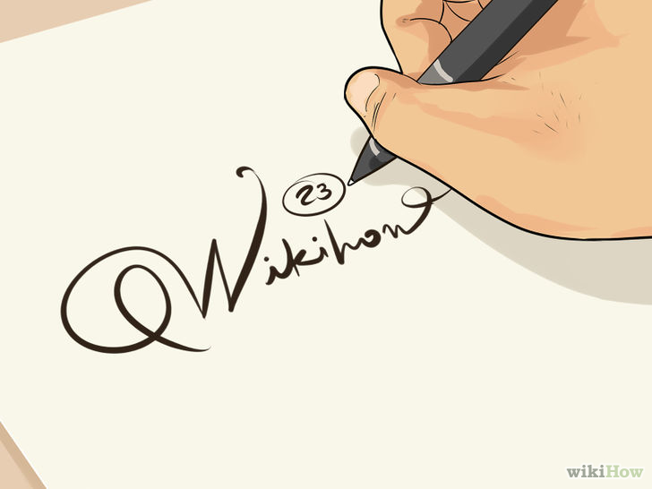 Làm thế nào để có chữ ký đẹp và ấn tượng 8