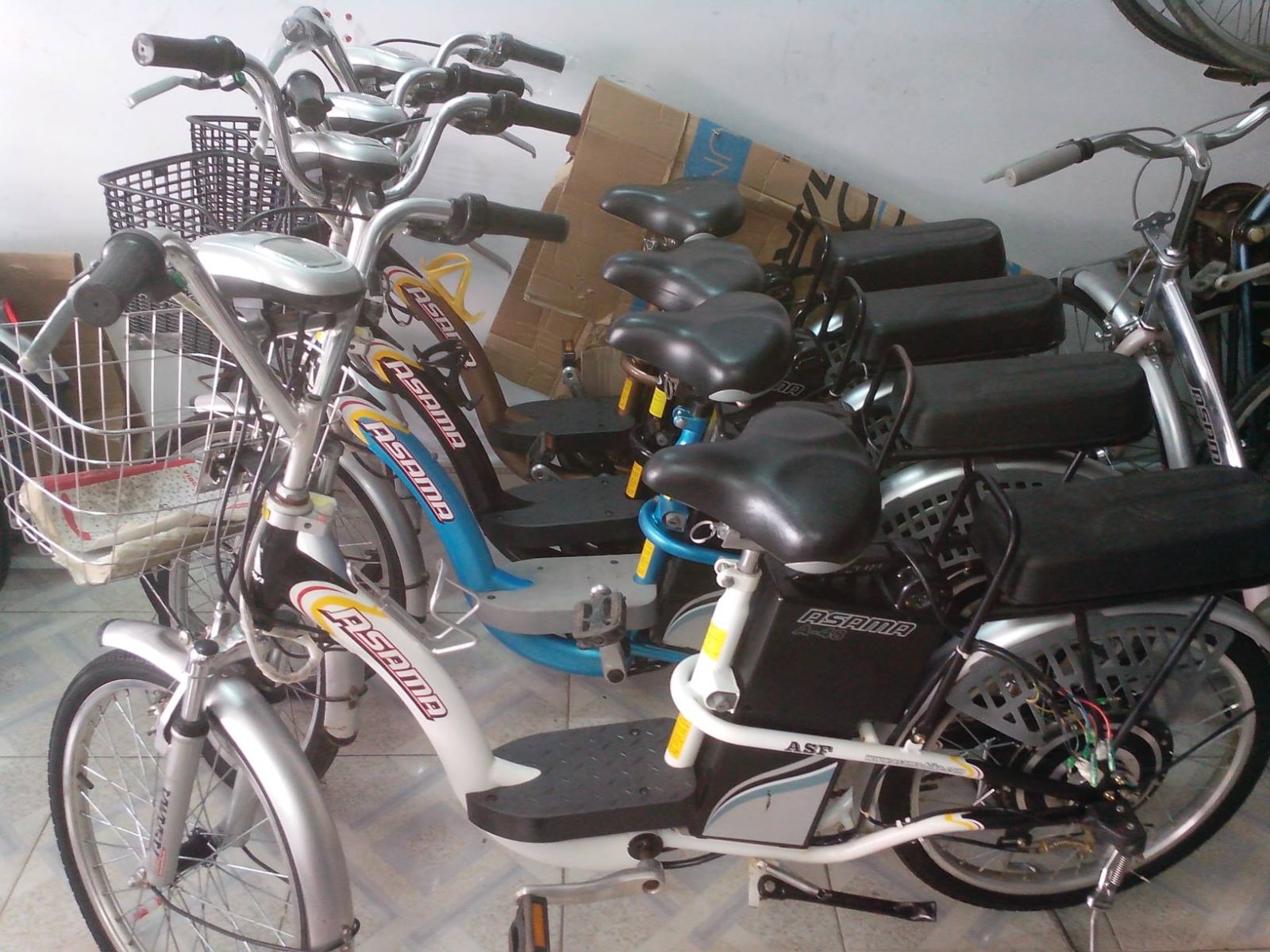 Các loại xe đạp điện Asama cũ giá rẻ tại Hà Nội  xediencuvn