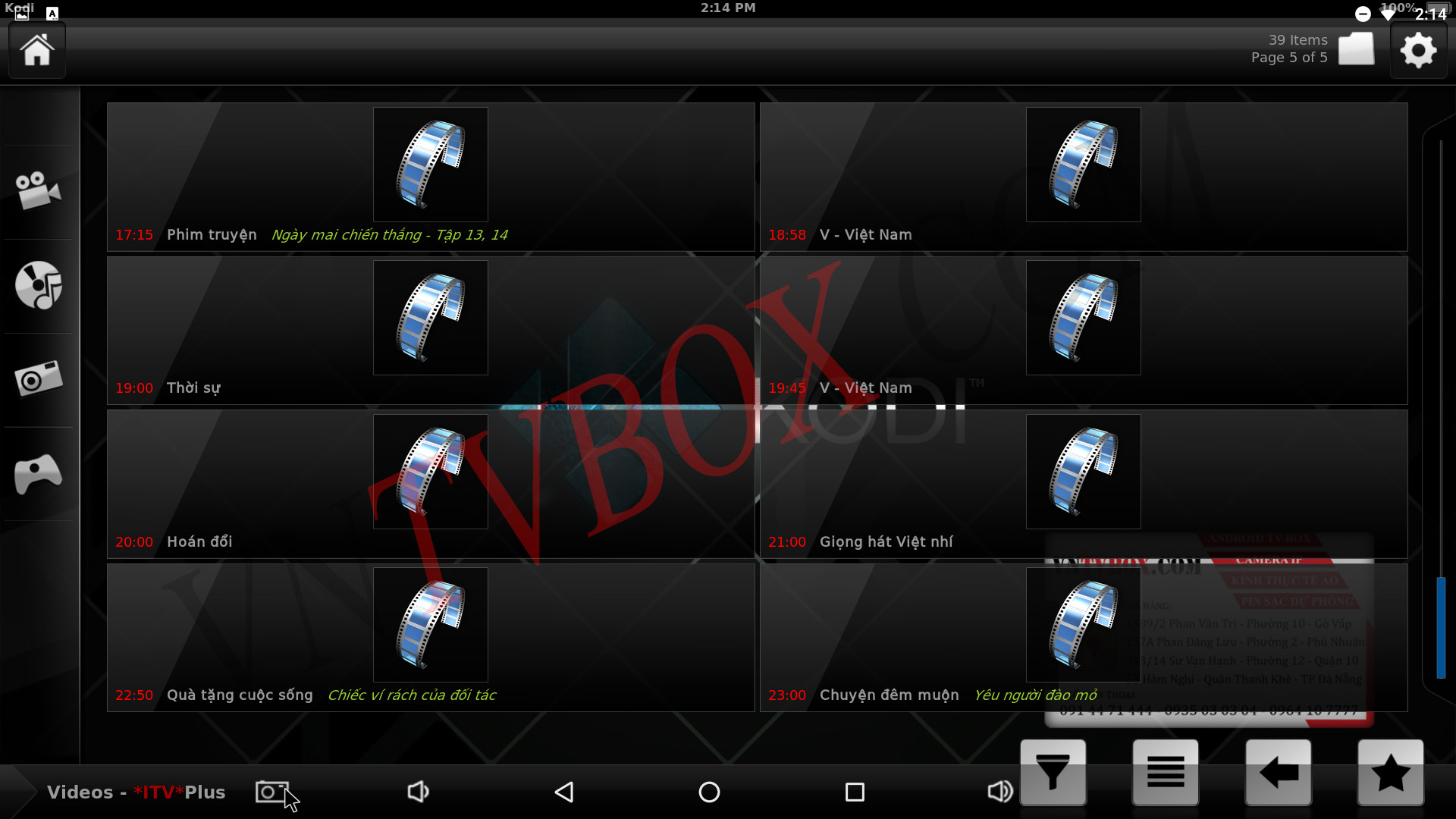 Hướng dẫn xem truyền hình xem lại trên Android Tv Box tốt nhất hiện nay
