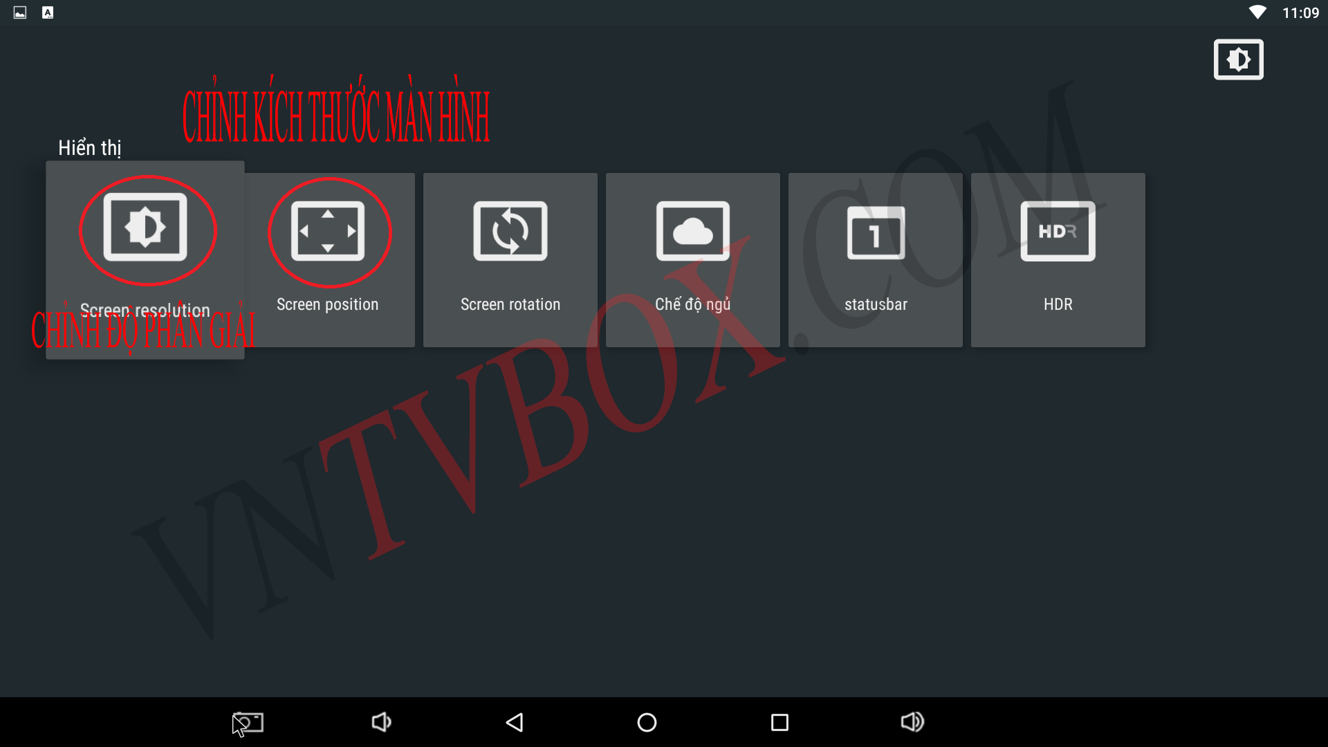 Hướng Dẫn Chỉnh Độ Phân Giải Và Kích Thước Màn Hình Khi Sử Dụng Android Tv Box