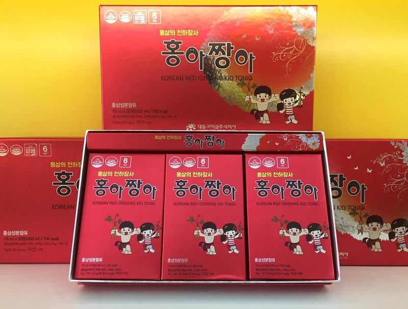 hồng sâm baby hàn quốc Kid Tonic Daedong