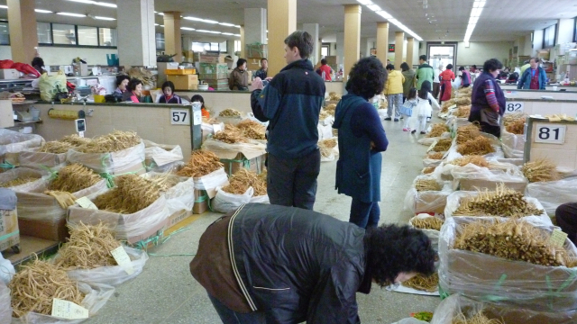 Chợ sâm quốc tế Geumsan